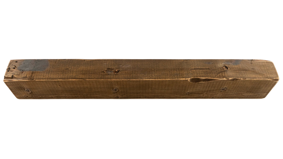 Reclaimed Wood Fireplace Mantel - Dakota Timber Co - Fireplace Mantels