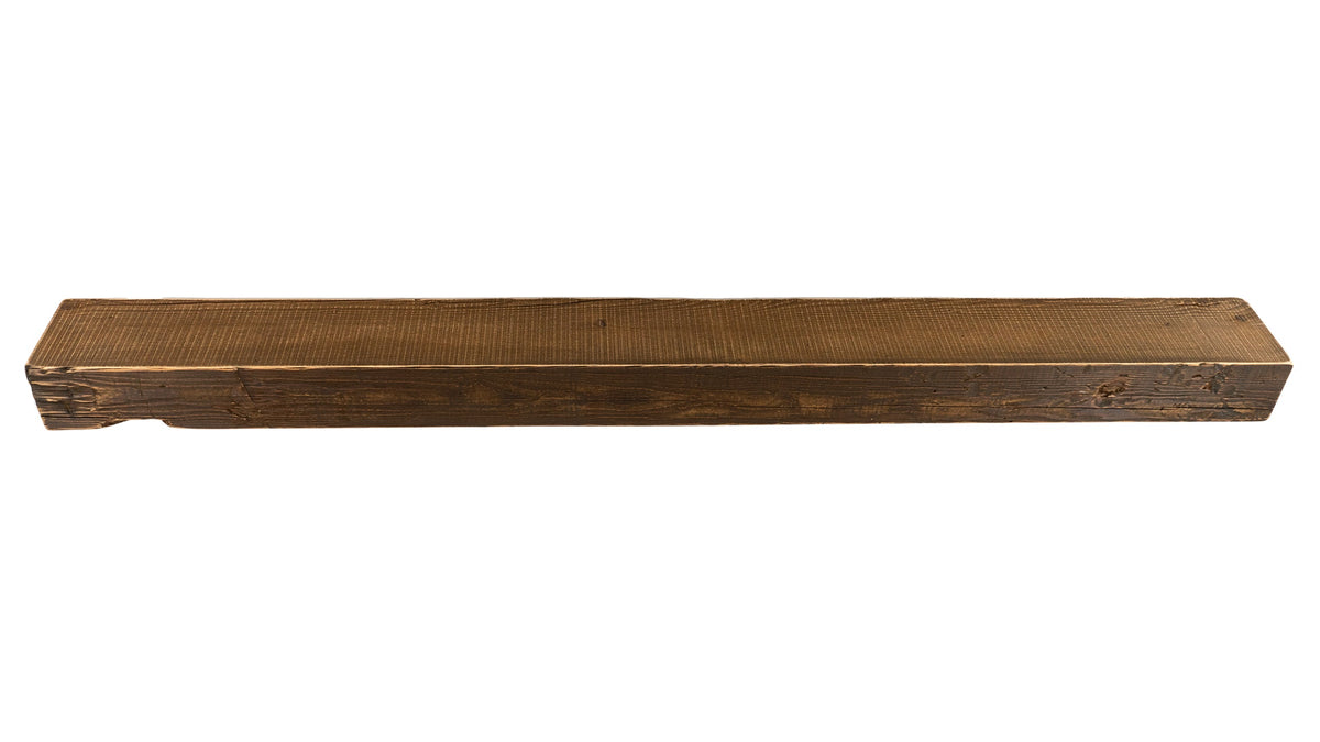 Reclaimed Wood Fireplace Mantel - Dakota Timber Co - Fireplace Mantels