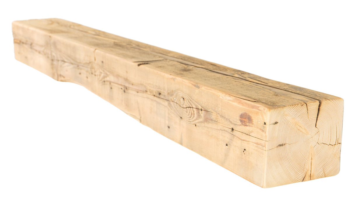 Reclaimed Wood Fireplace Mantel - Dakota Timber Co - Fireplace Mantels
