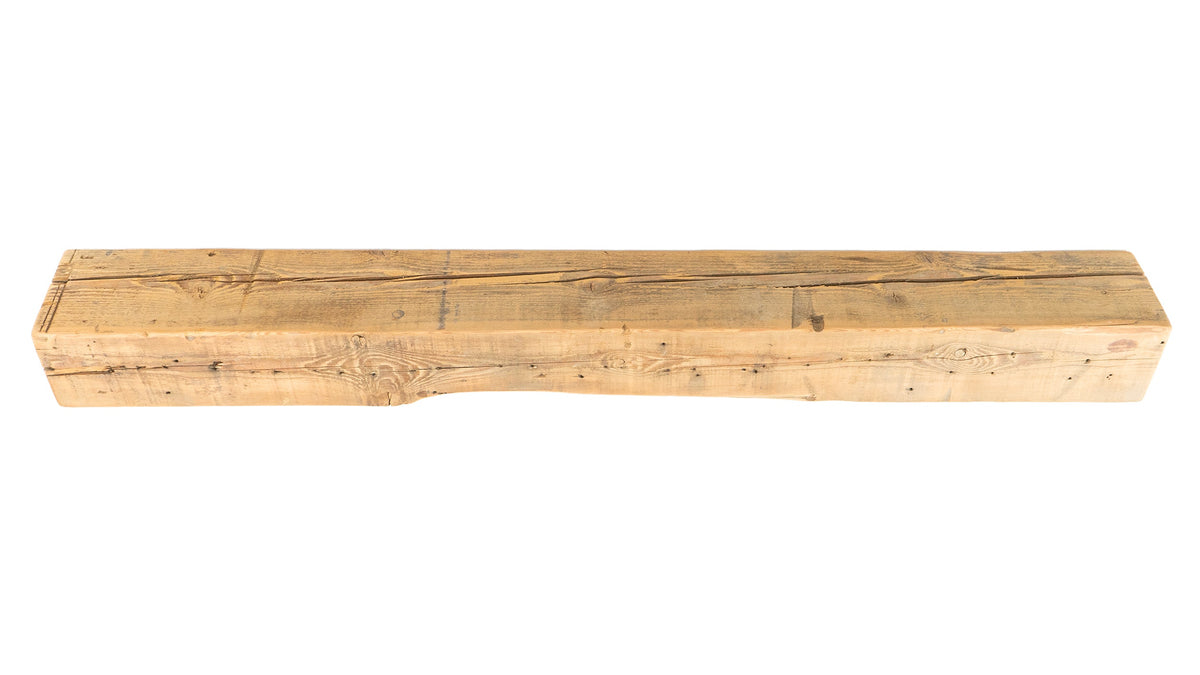 Reclaimed Wood Fireplace Mantel - Dakota Timber Co - Fireplace Mantels