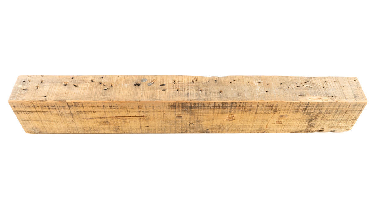 Reclaimed Wood Fireplace Mantel - Dakota Timber Co - Fireplace Mantels