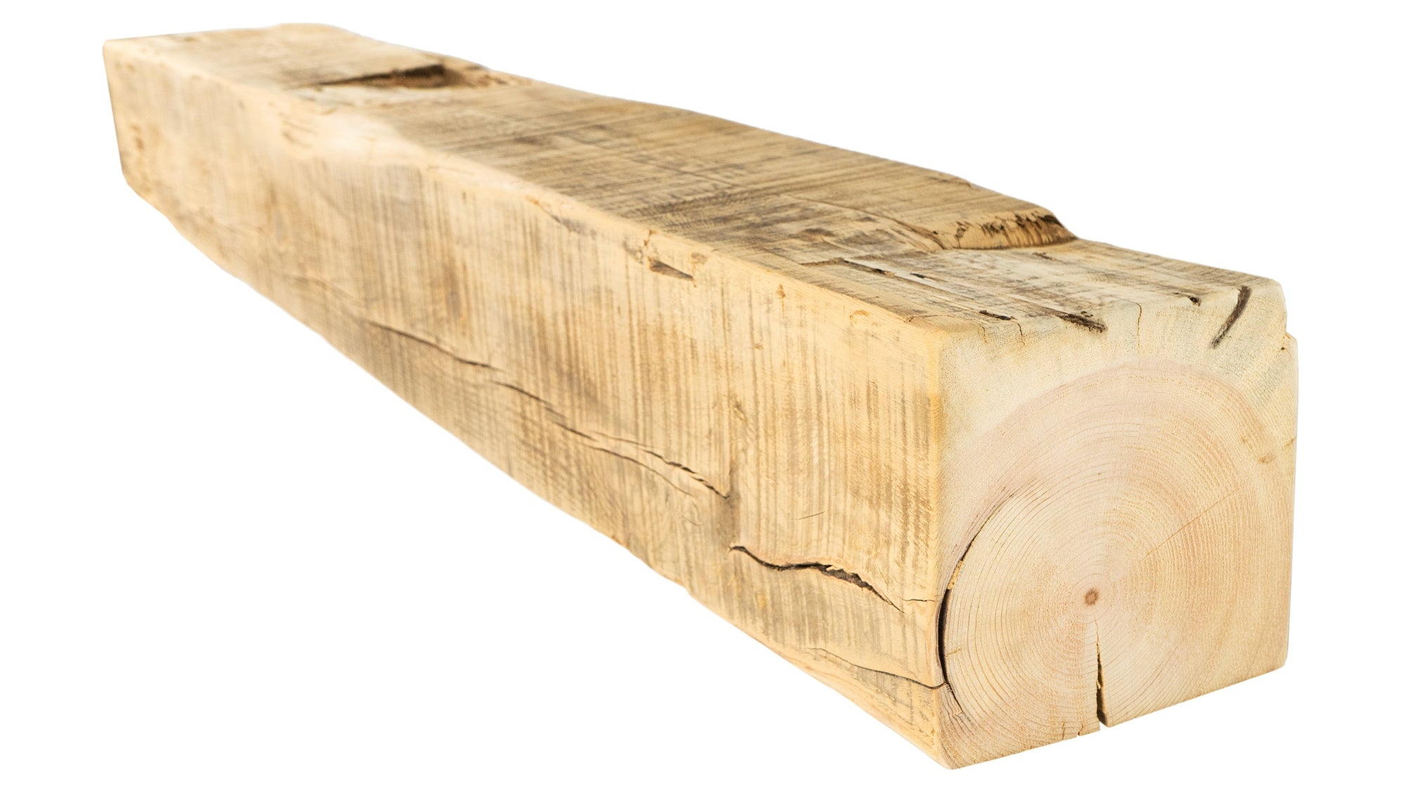 Reclaimed Wood Fireplace Mantel - Dakota Timber Co - Fireplace Mantels