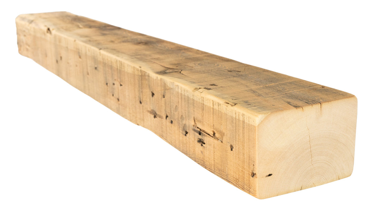 Reclaimed Wood Fireplace Mantel - Dakota Timber Co - Fireplace Mantels