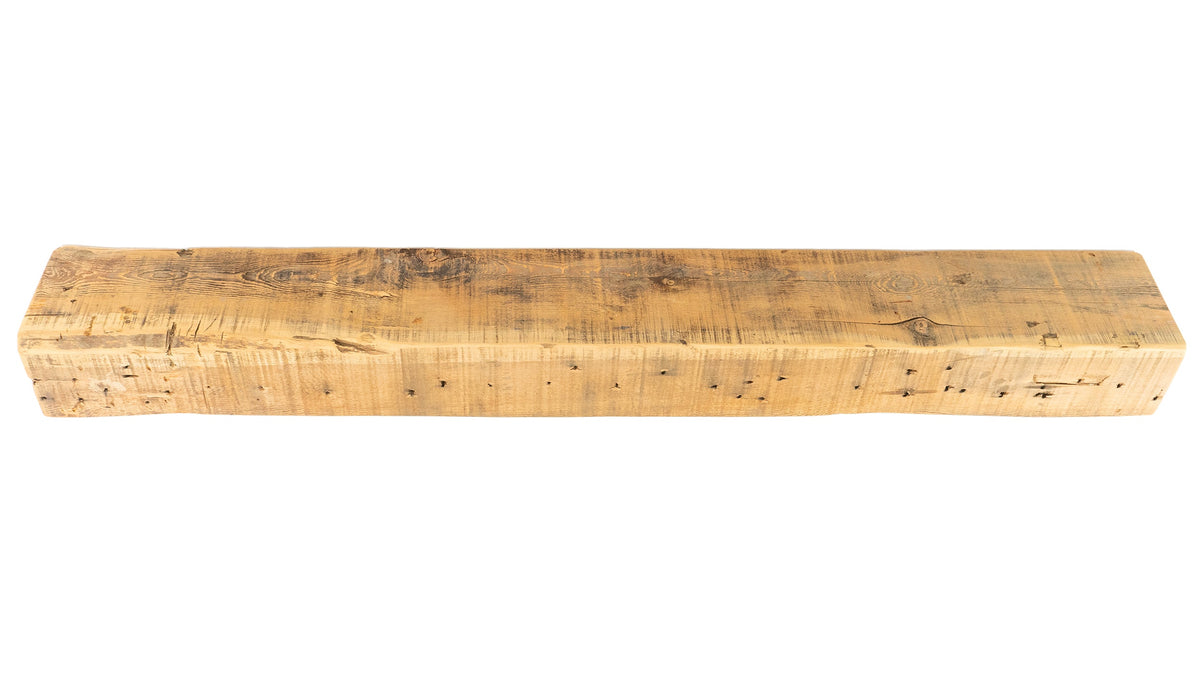 Reclaimed Wood Fireplace Mantel - Dakota Timber Co - Fireplace Mantels