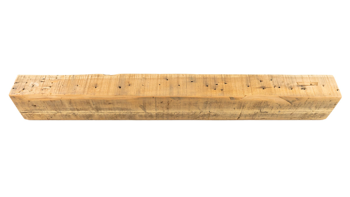 Reclaimed Wood Fireplace Mantel - Dakota Timber Co - Fireplace Mantels