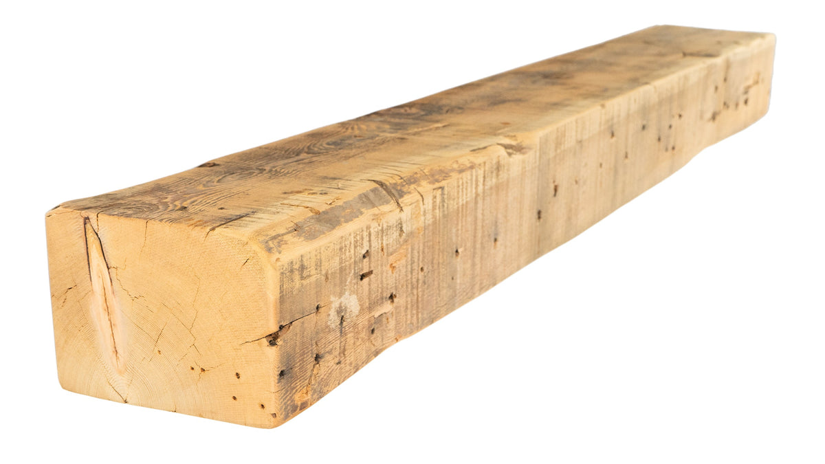 Reclaimed Wood Fireplace Mantel - Dakota Timber Co - Fireplace Mantels