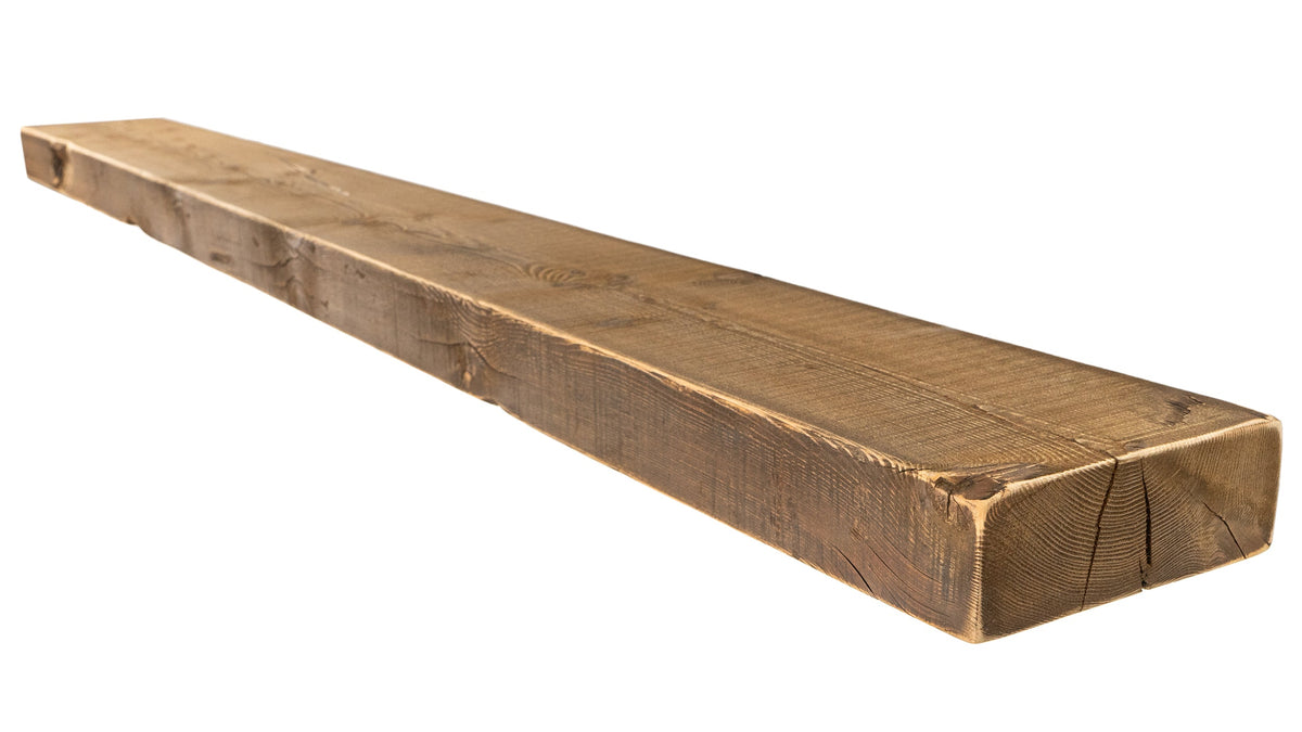 Reclaimed Wood Fireplace Mantel - Dakota Timber Co - Fireplace Mantels