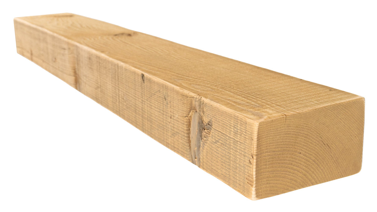 Reclaimed Wood Fireplace Mantel - Dakota Timber Co - Fireplace Mantels