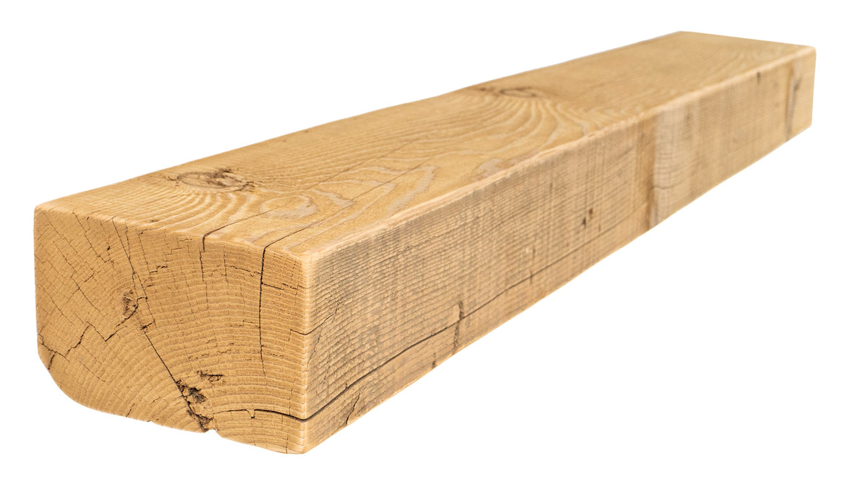 Reclaimed Wood Fireplace Mantel - Dakota Timber Co - Fireplace Mantels
