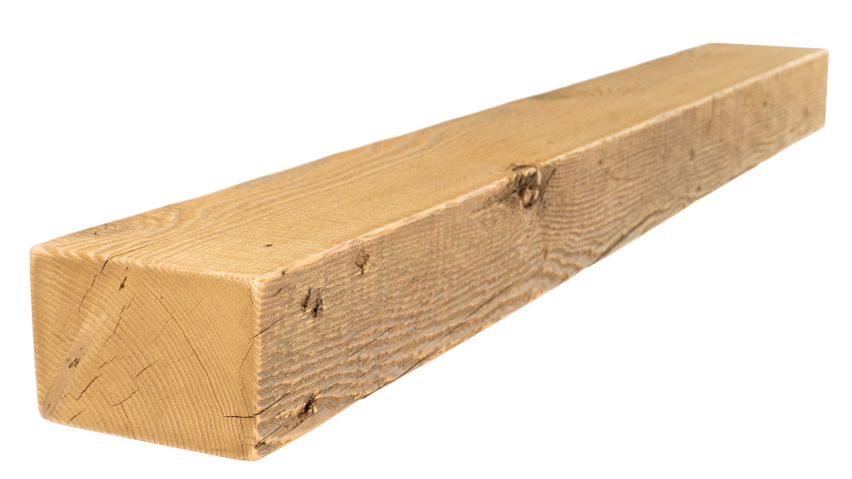 Reclaimed Wood Fireplace Mantel - Dakota Timber Co - Fireplace Mantels