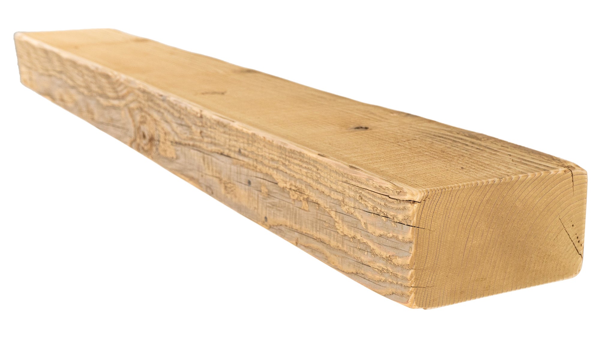 Reclaimed Wood Fireplace Mantel - Dakota Timber Co - Fireplace Mantels