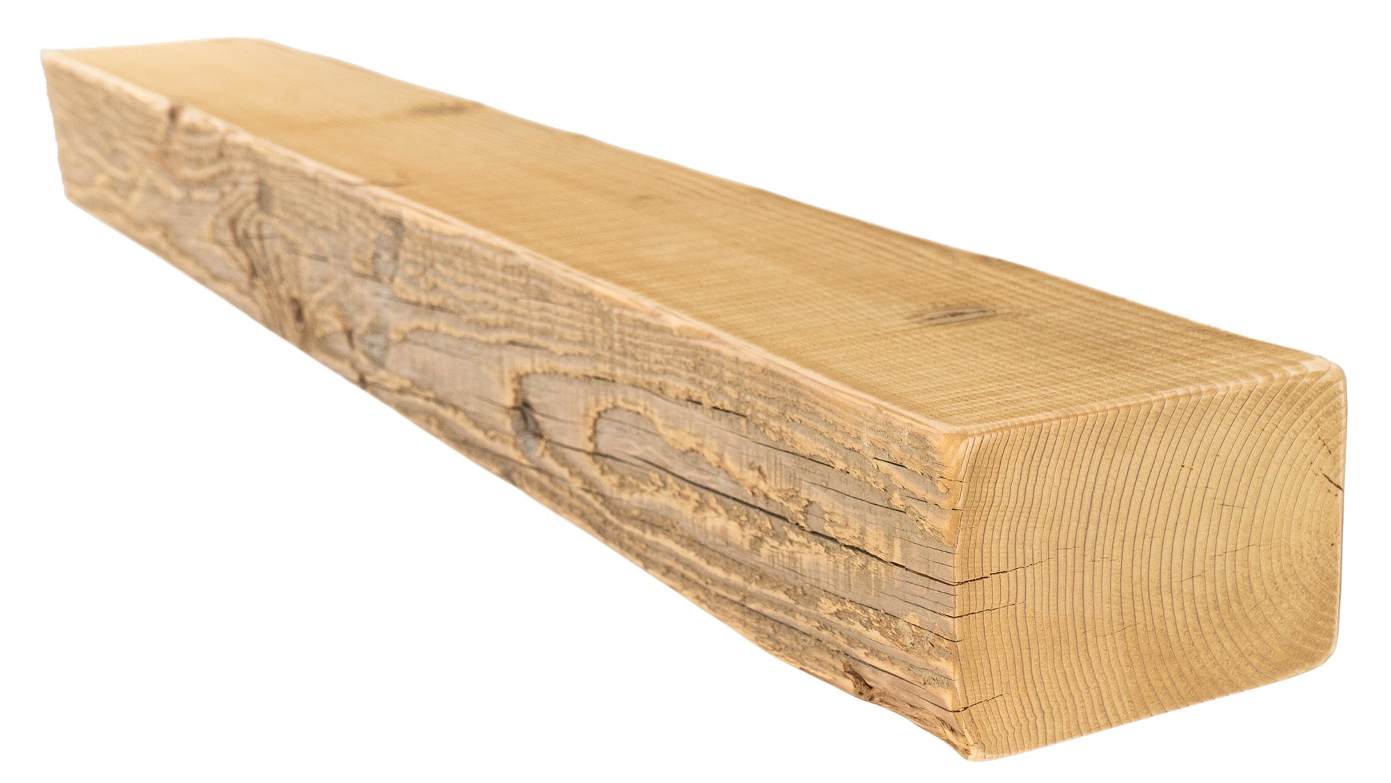 Reclaimed Wood Fireplace Mantel - Dakota Timber Co - Fireplace Mantels