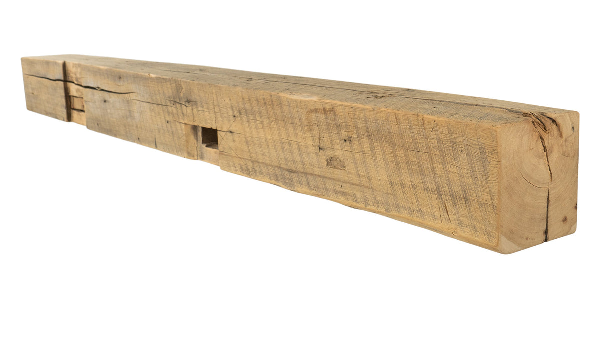 Reclaimed Wood Fireplace Mantel - Dakota Timber Co - Fireplace Mantels