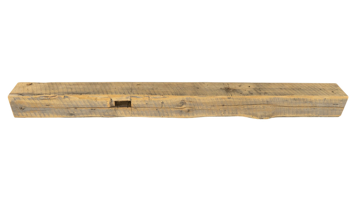 Reclaimed Wood Fireplace Mantel - Dakota Timber Co - Fireplace Mantels