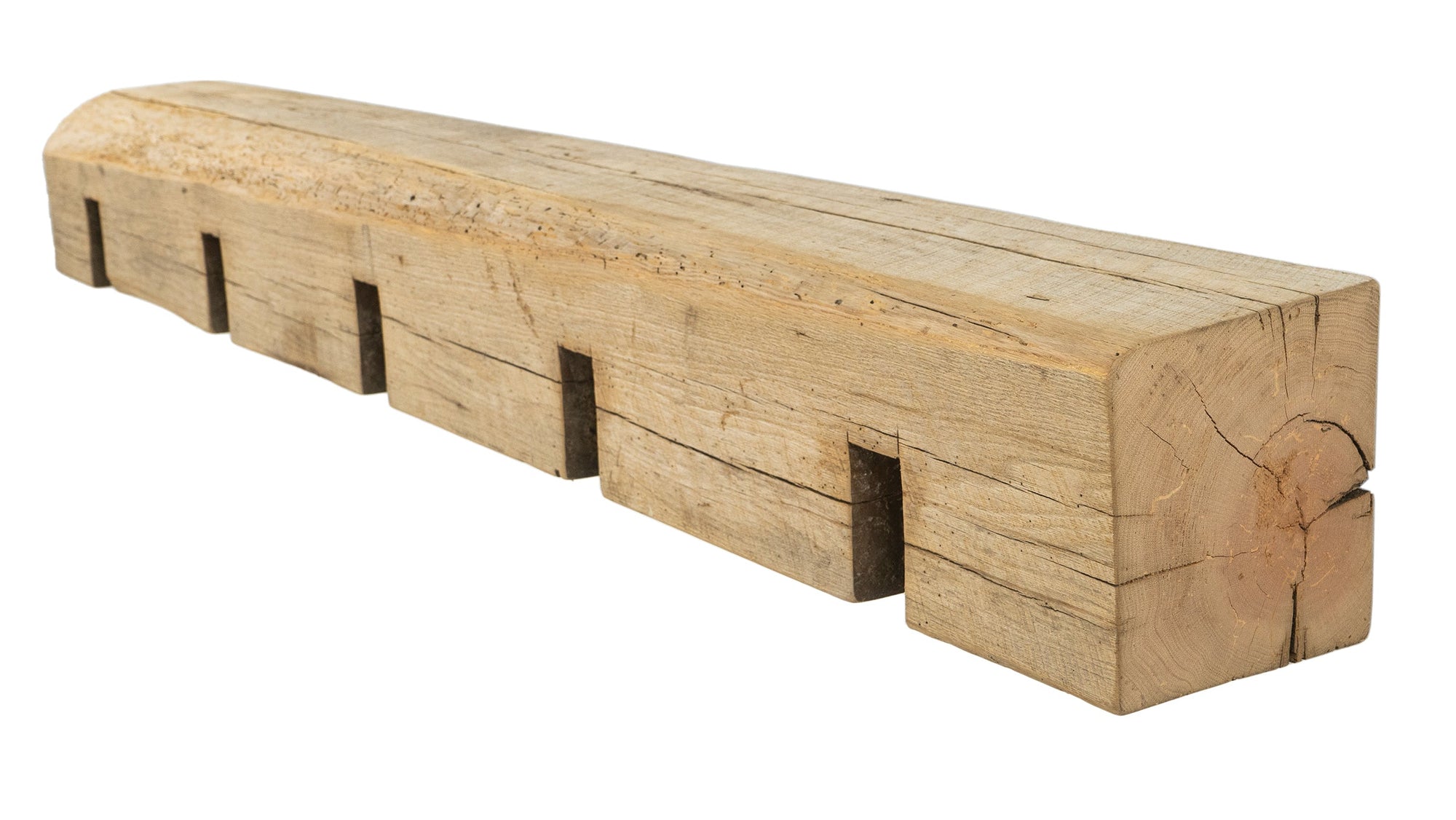 Reclaimed Wood Fireplace Mantel - Dakota Timber Co - Fireplace Mantels
