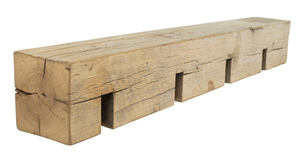 Reclaimed Wood Fireplace Mantel - Dakota Timber Co - Fireplace Mantels