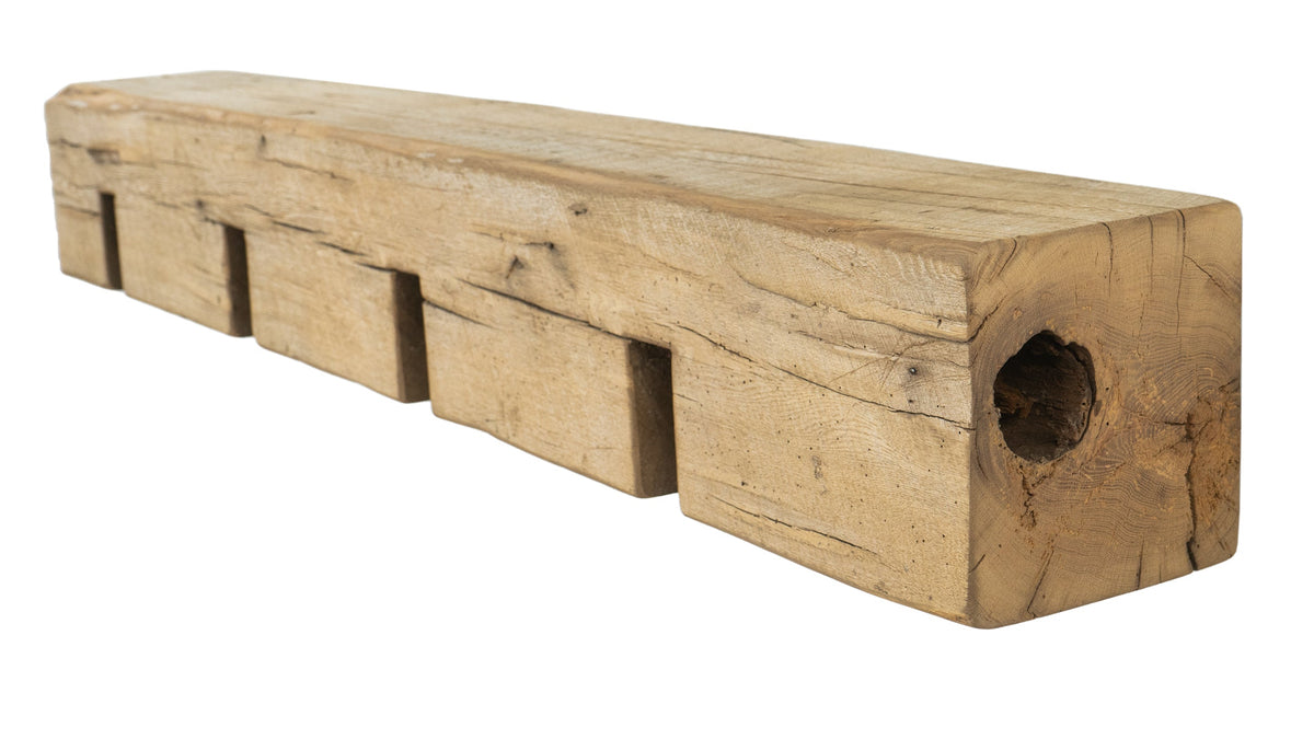 9.5&quot; x 9&quot; x 70&quot; Reclaimed Mantel - Dakota Timber Co