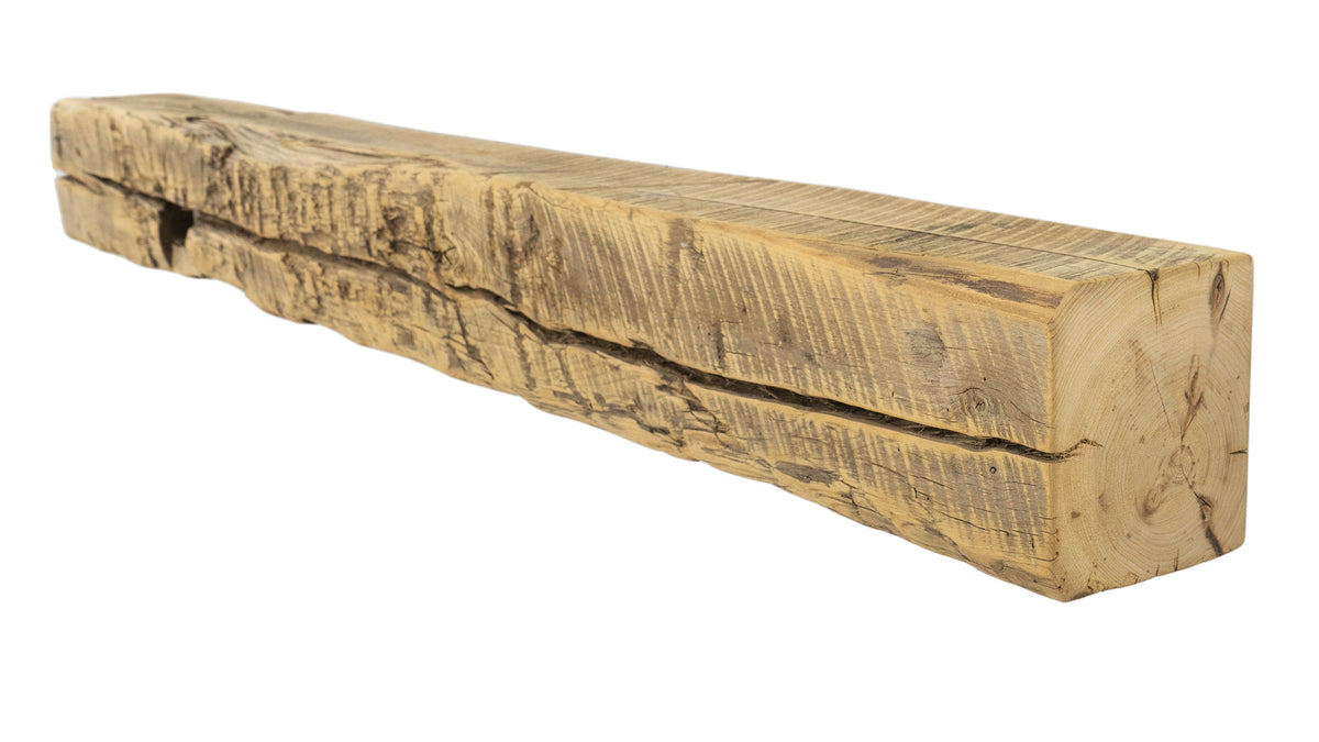 Reclaimed Wood Fireplace Mantel - Dakota Timber Co - Fireplace Mantels
