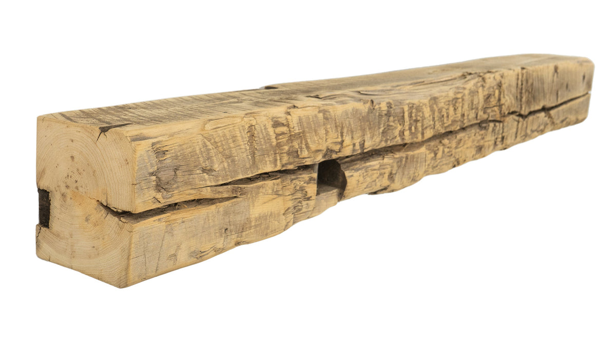 Reclaimed Wood Fireplace Mantel - Dakota Timber Co - Fireplace Mantels