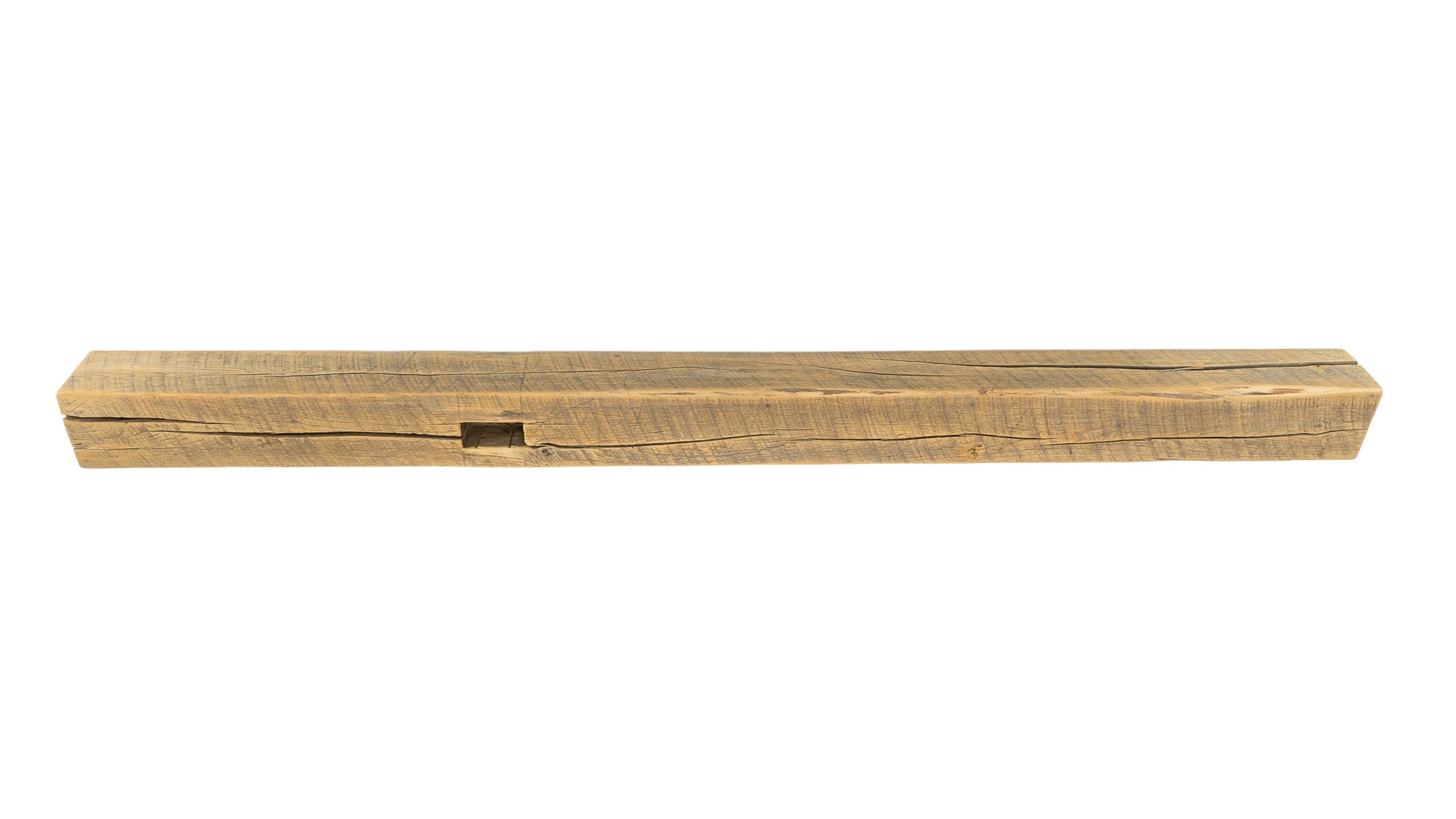 6" x 6.5" x 98" Reclaimed Mantel - Dakota Timber Co