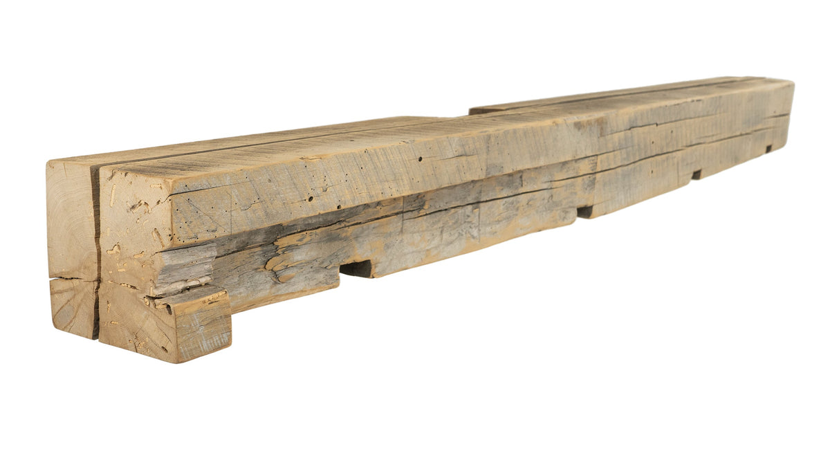 Reclaimed Wood Fireplace Mantel - Dakota Timber Co - Fireplace Mantels