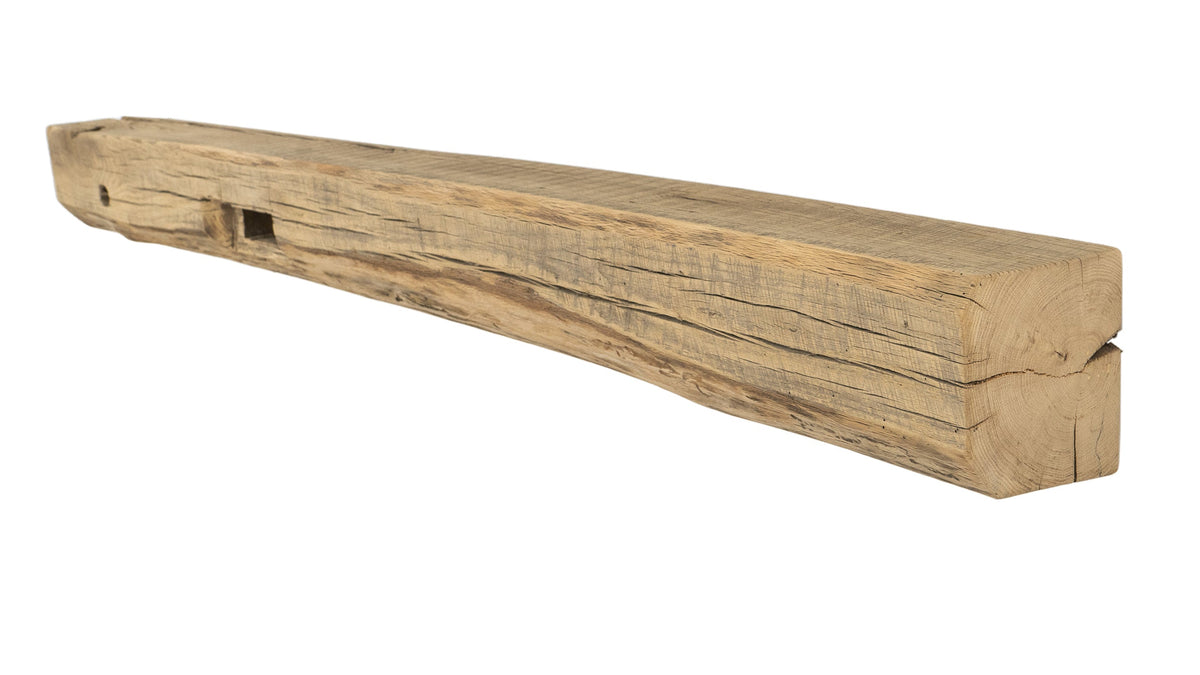 Reclaimed Wood Fireplace Mantel - Dakota Timber Co - Fireplace Mantels