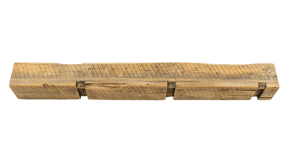 Reclaimed Wood Fireplace Mantel - Dakota Timber Co - Fireplace Mantels