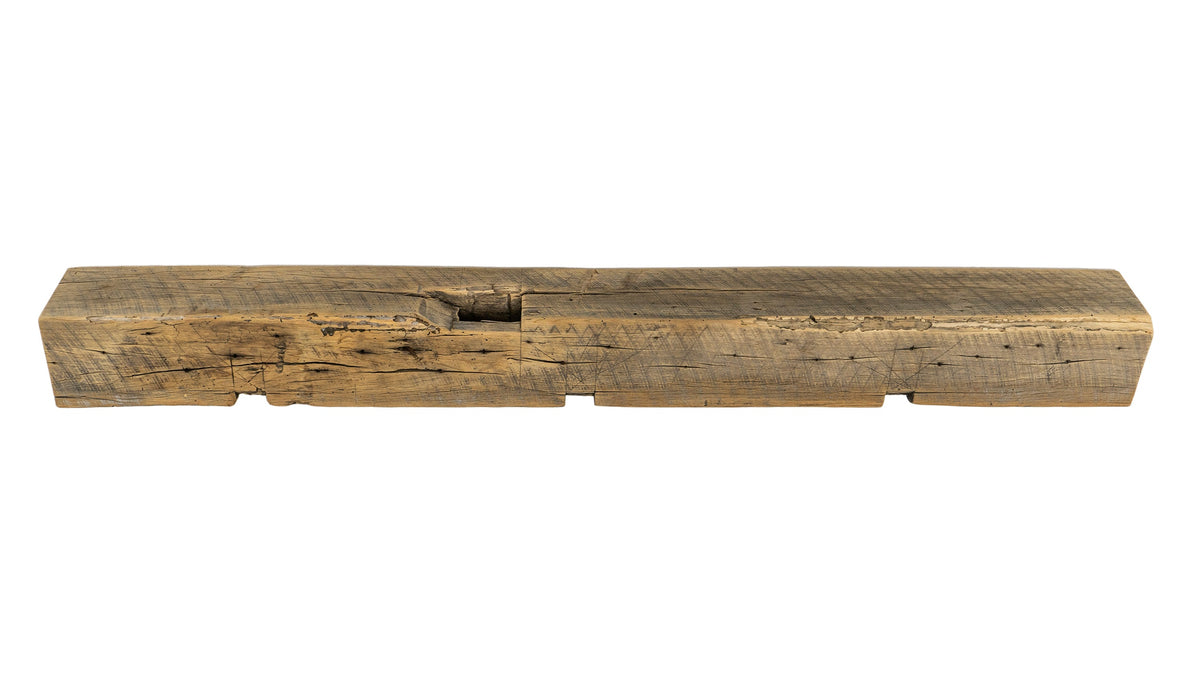 Reclaimed Wood Fireplace Mantel - Dakota Timber Co - Fireplace Mantels
