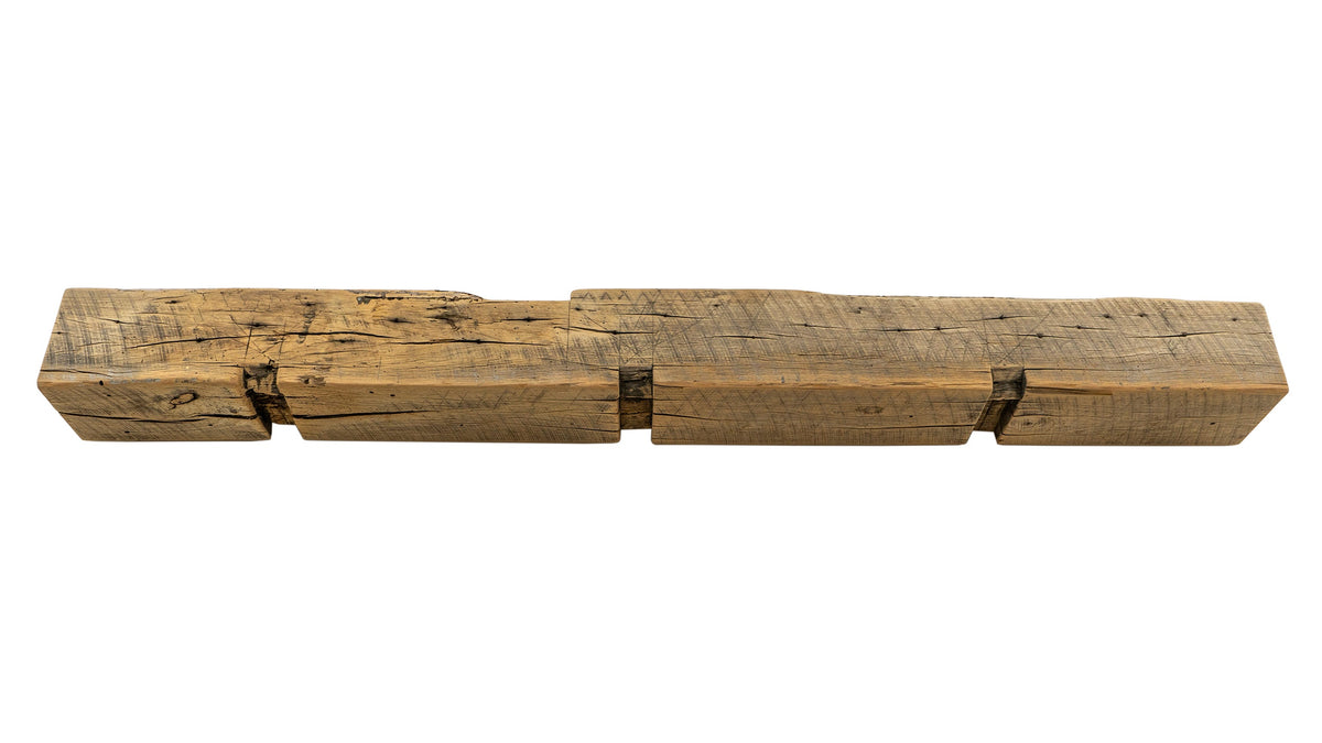 Reclaimed Wood Fireplace Mantel - Dakota Timber Co - Fireplace Mantels