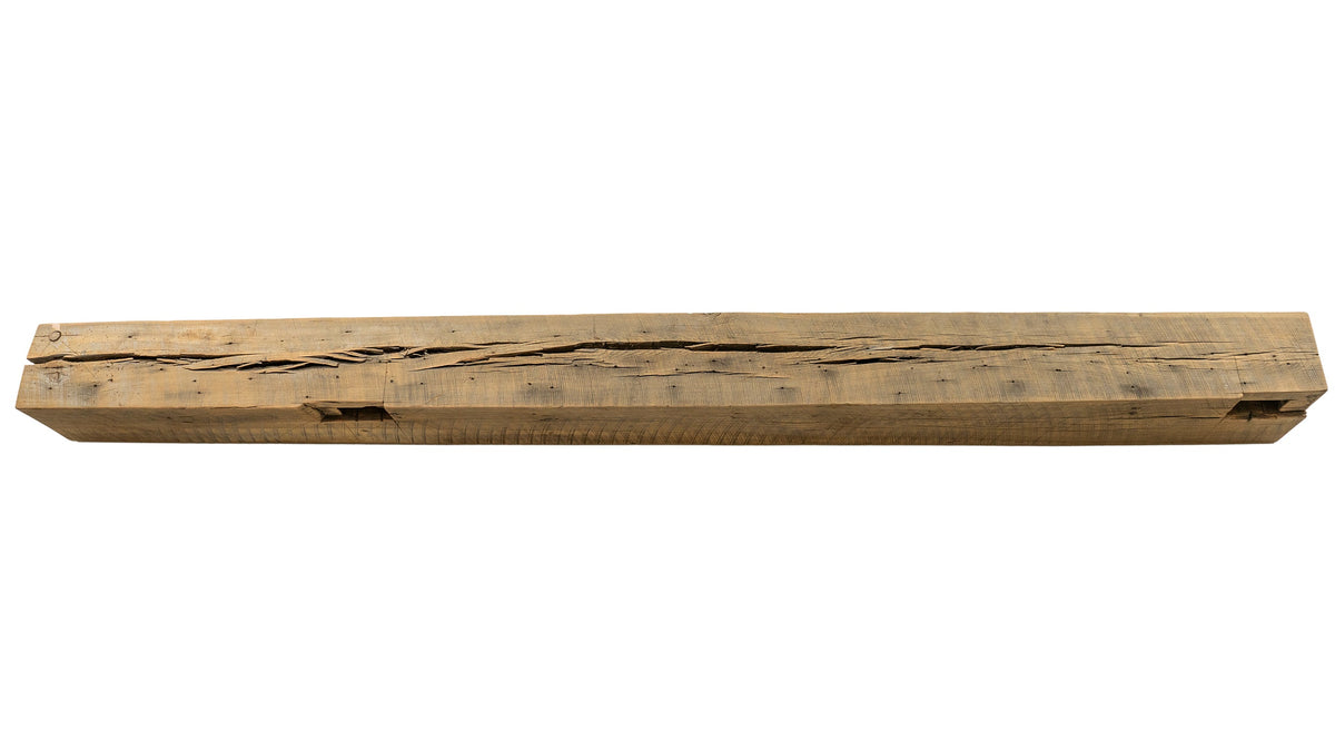 Reclaimed Wood Fireplace Mantel - Dakota Timber Co - Fireplace Mantels