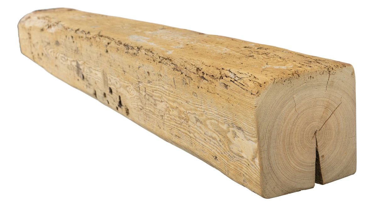 Reclaimed Wood Fireplace Mantel - Dakota Timber Co - Fireplace Mantels