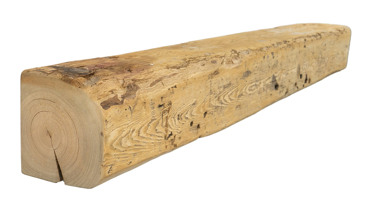 Reclaimed Wood Fireplace Mantel - Dakota Timber Co - Fireplace Mantels