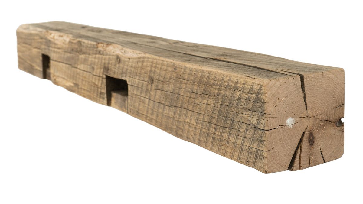 Reclaimed Wood Fireplace Mantel - Dakota Timber Co - Fireplace Mantels