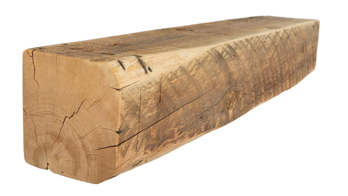 Reclaimed Wood Fireplace Mantel - Dakota Timber Co - Fireplace Mantels