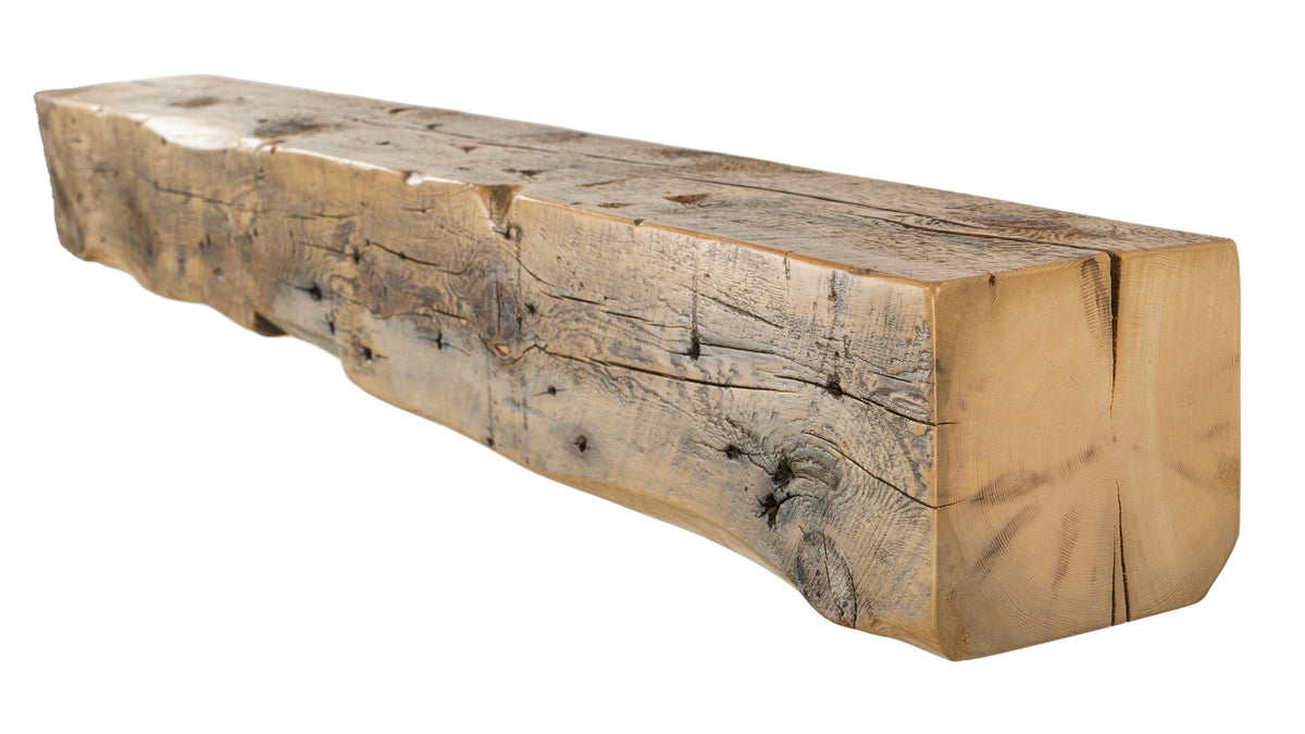 Reclaimed Wood Fireplace Mantel - Dakota Timber Co - Fireplace Mantels