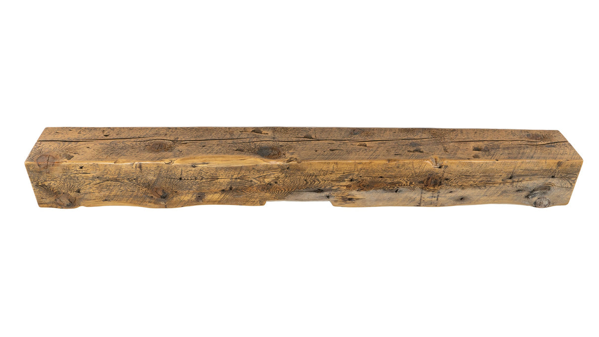 Reclaimed Wood Fireplace Mantel - Dakota Timber Co - Fireplace Mantels