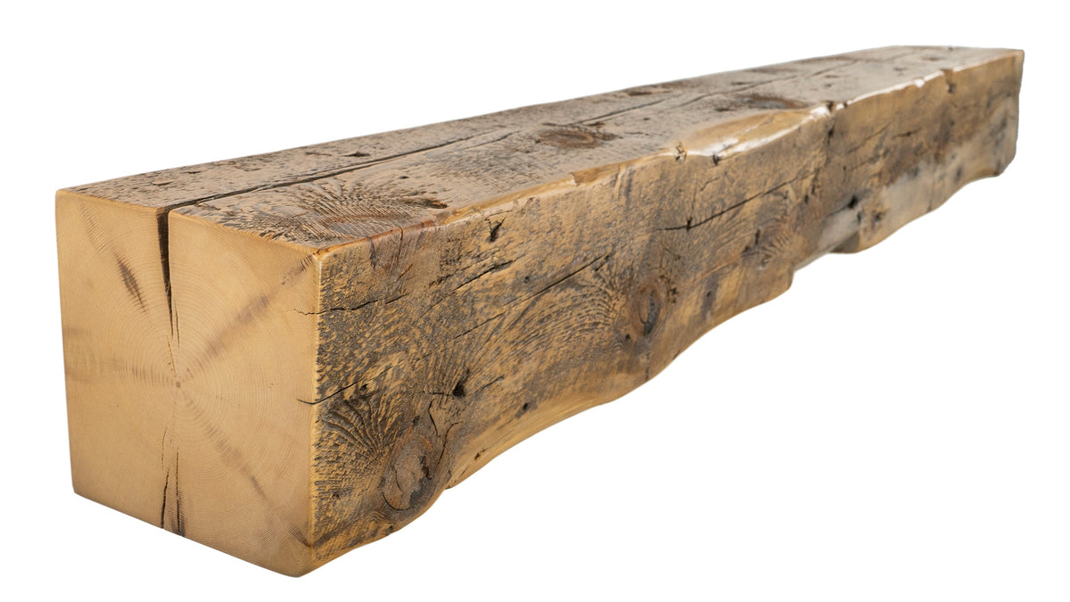 Reclaimed Wood Fireplace Mantel - Dakota Timber Co - Fireplace Mantels