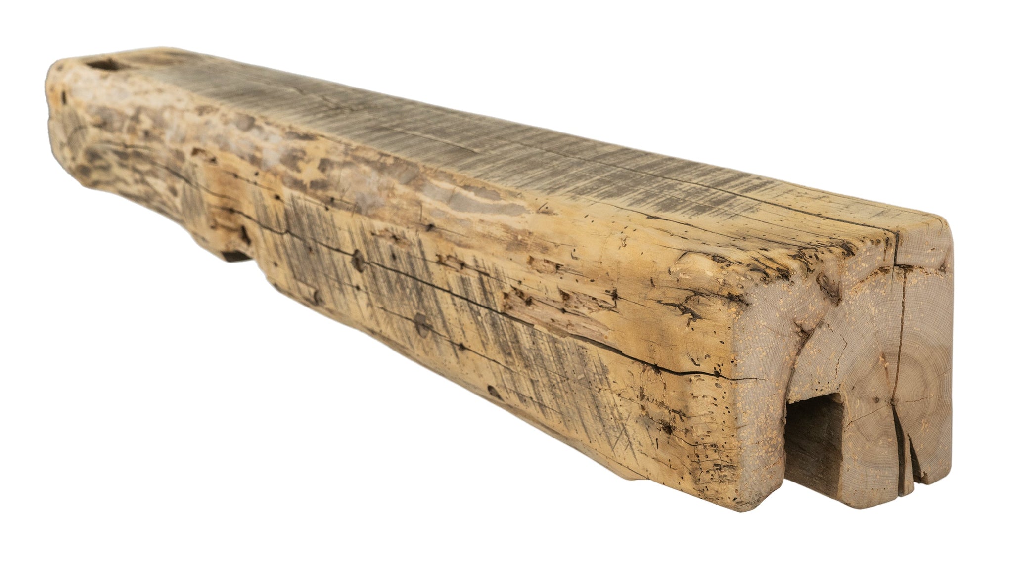 Reclaimed Wood Fireplace Mantel Ready To Install, 57% OFF