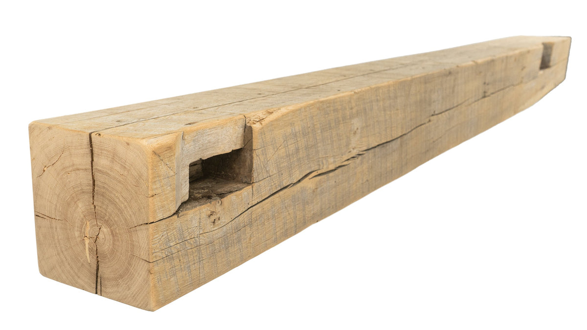 Reclaimed Wood Fireplace Mantel - Dakota Timber Co - Fireplace Mantels