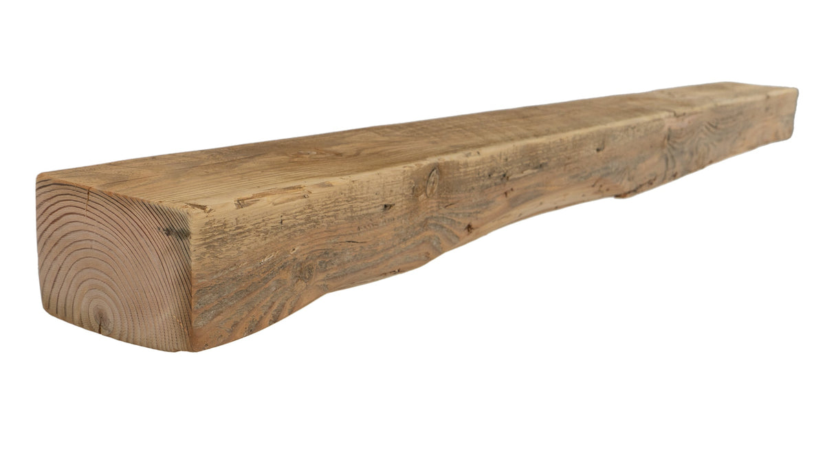 Reclaimed Wood Fireplace Mantel - Dakota Timber Co - Fireplace Mantels
