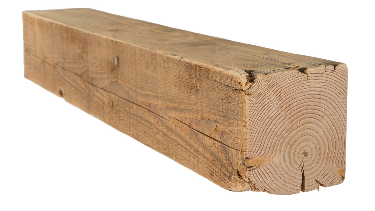 Reclaimed Wood Fireplace Mantel - Dakota Timber Co - Fireplace Mantels