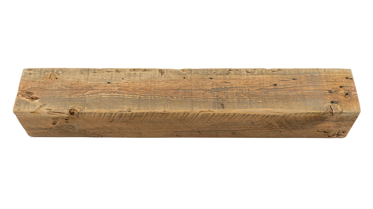 Reclaimed Wood Fireplace Mantel - Dakota Timber Co - Fireplace Mantels