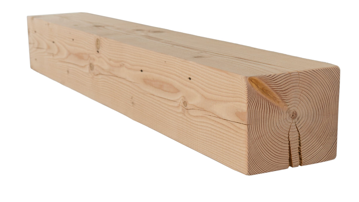 Reclaimed Wood Fireplace Mantel - Dakota Timber Co - Fireplace Mantels