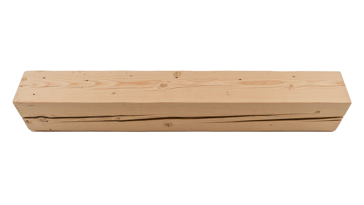 Reclaimed Wood Fireplace Mantel - Dakota Timber Co - Fireplace Mantels