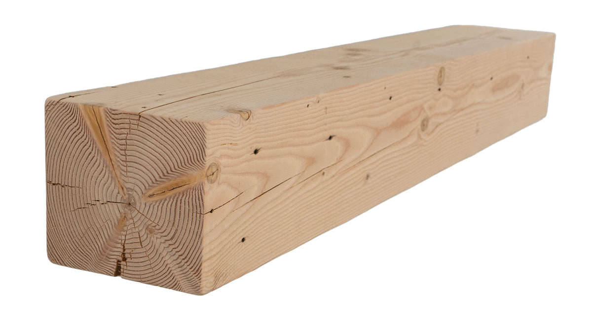 Reclaimed Wood Fireplace Mantel - Dakota Timber Co - Fireplace Mantels