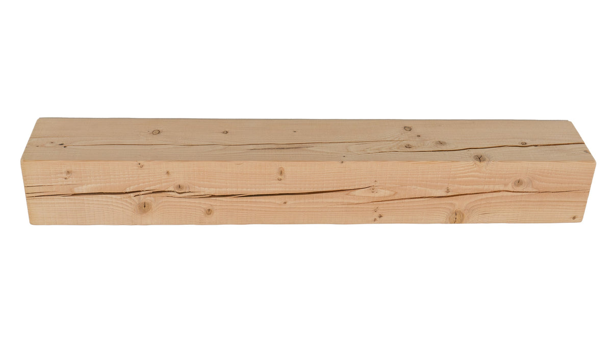Reclaimed Wood Fireplace Mantel - Dakota Timber Co - Fireplace Mantels