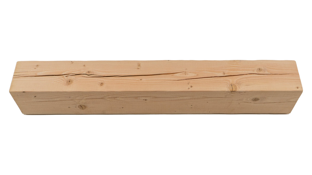 Reclaimed Wood Fireplace Mantel - Dakota Timber Co - Fireplace Mantels