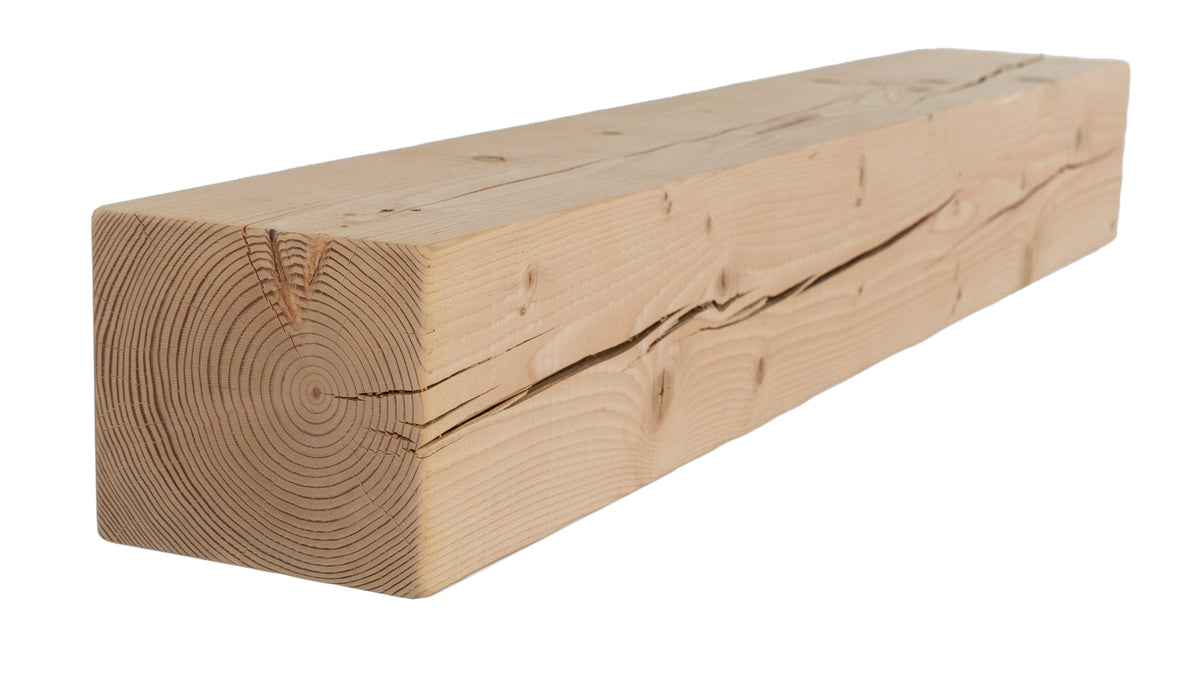 Reclaimed Wood Fireplace Mantel - Dakota Timber Co - Fireplace Mantels