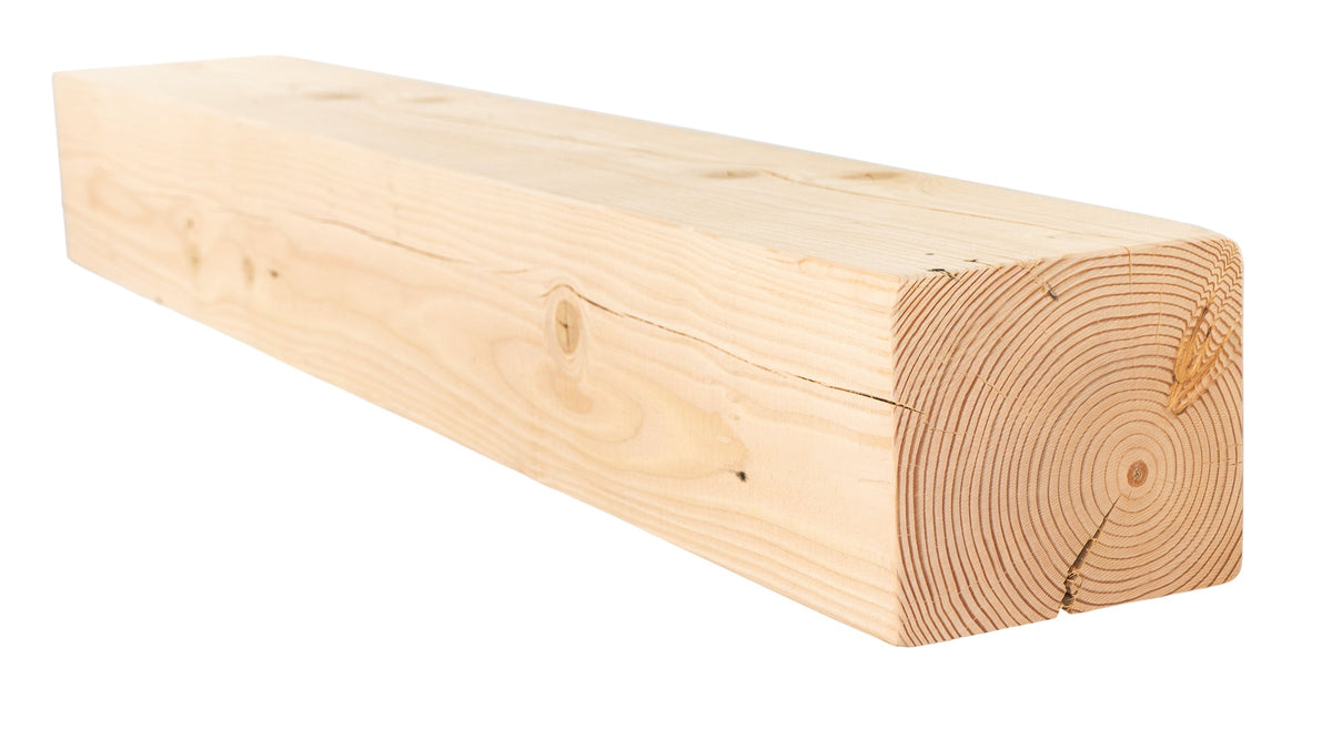 Reclaimed Wood Fireplace Mantel - Dakota Timber Co - Fireplace Mantels