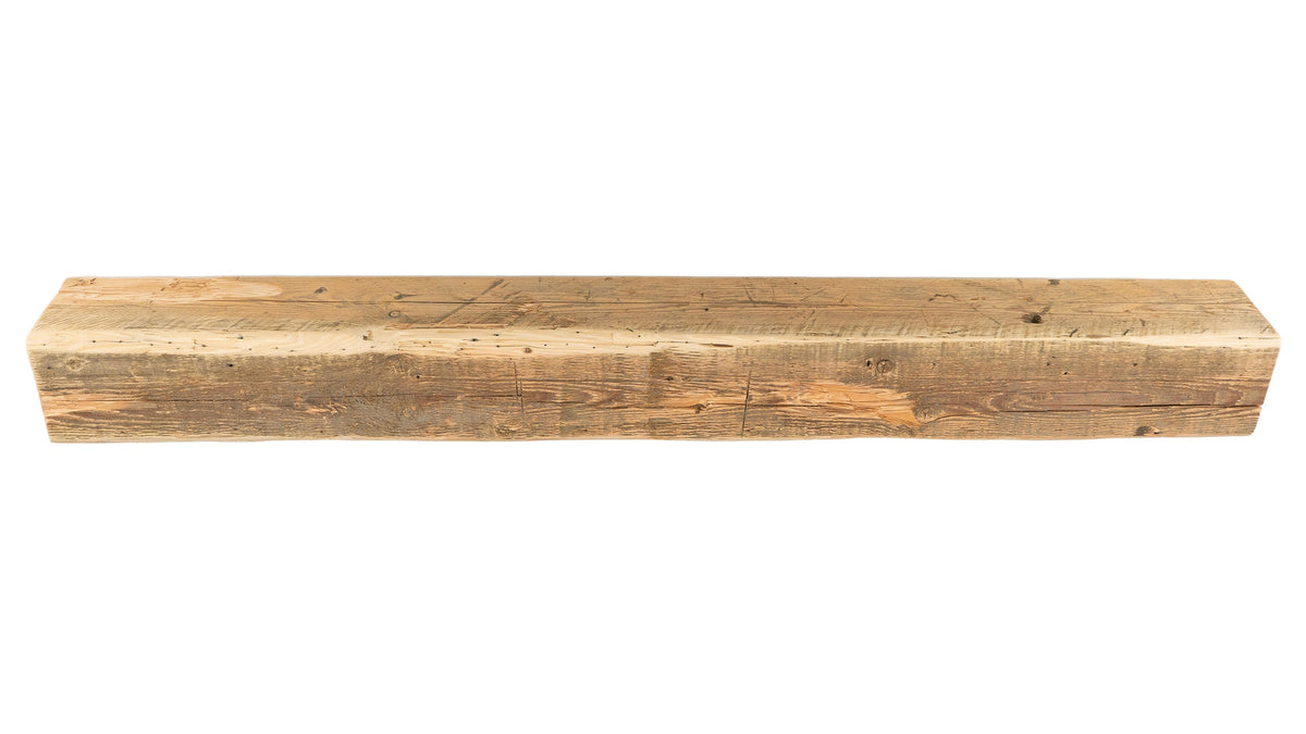 Reclaimed Wood Fireplace Mantel - Dakota Timber Co - Fireplace Mantels